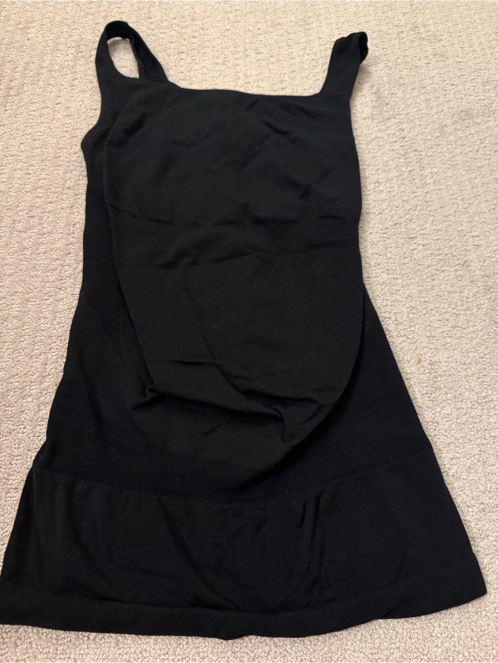 BLANQI Seamless Maternity Support Tank - Black - Picture 4 of 4